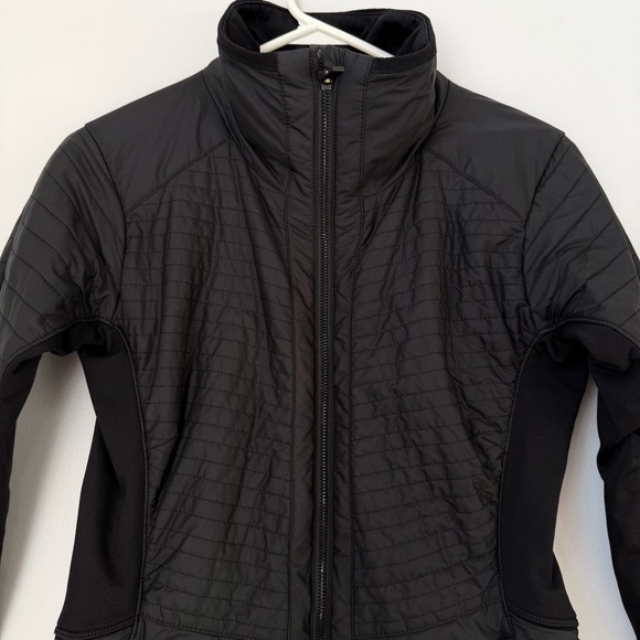 Athleta Black Sprinter Jacket Puffer Size Small - Picture 6 of 13